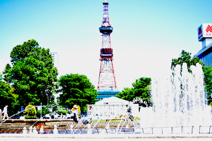 札幌大通公園 テレビ塔